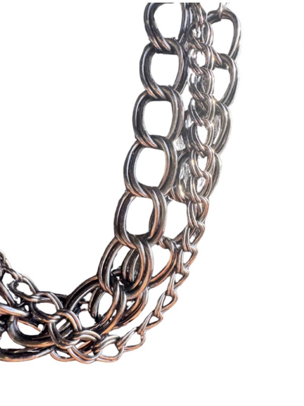 Upcycled Necklace with Authentic Coach Hardware - Picture 5 of 5